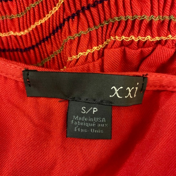 Forever 21 Cinched Red Dress - Picture 6 of 6